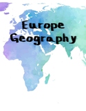 Europe Geography (Reading Comprehension and Mapping Workbook)