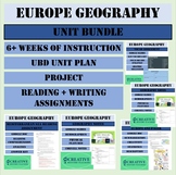 Europe Geography Unit Bundle (6+ Weeks)