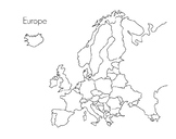 Europe Map-Montessori