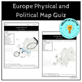 Europe Map Quiz- 6th Grade Georgia Standards of Excellence (GSE)