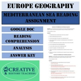 Europe Reading Assignment: Impact of the Mediterranean Sea