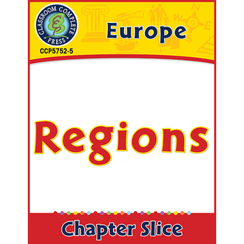 Preview of Europe: Regions Gr. 5-8