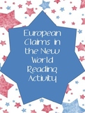 European Claims in the New World Reading Activity