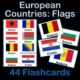 European Countries - Flags - Flashcards - Information