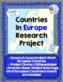 European Countries Research Project