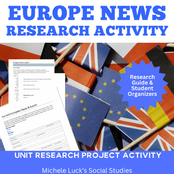 Preview of European Current Events and News Geography Activity