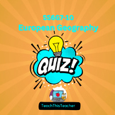 European Europe's Geography Formative Assessment SS6G7 SS6