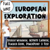 European Exploration Unit- Reading Passages, Lapbook, Powe