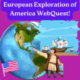 European Exploration of America WebQuest - Interactive Learning!