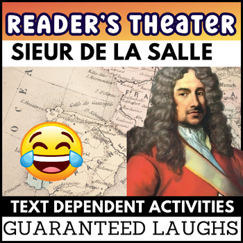 Preview of European Explorer Robert Cavelier, Sieur de La Salle Readers Theater & Questions