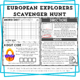 European Explorer Scavenger Hunter (No Prep!)