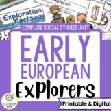 European Explorers: Age of Exploration, Voyages, New World Discoveries & MORE!