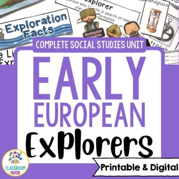 Preview of European Explorers: Age of Exploration, Voyages, New World Discoveries & MORE!