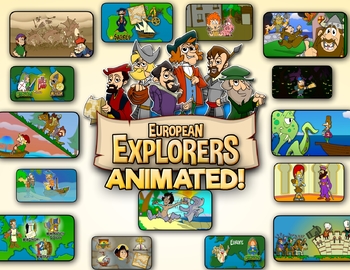 Preview of European Explorers Animated!