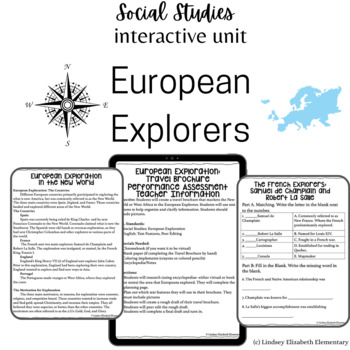 Preview of European Explorers BUNDLE