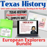 European Explorers in Texas Bundle with Lesson Plans