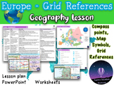 European Explorers - Map Skills, Grid References, Compass 