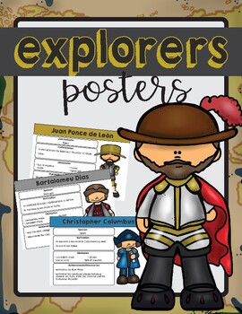 Preview of European Explorers Posters in English