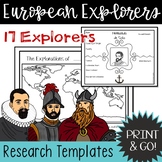 European Explorers Research Template