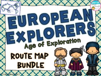 Preview of European Explorers Age of Exploration Route Map Set