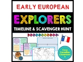 European Explorers: Scavenger Hunt & Timeline