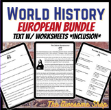 European History Reading Comprehension for Inclusion Print