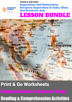 Preview of European Imperialism in India, China, and Southeast Asia (8-LESSON BUNDLE)
