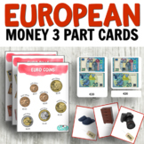European Money (euro theme) Hands-on or Geography Activities