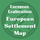 European Settlement Map
