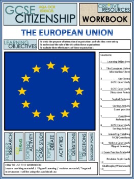 Preview of European Union Work Booklet