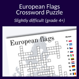 European flags crossword puzzle: Test your knowledge of Eu