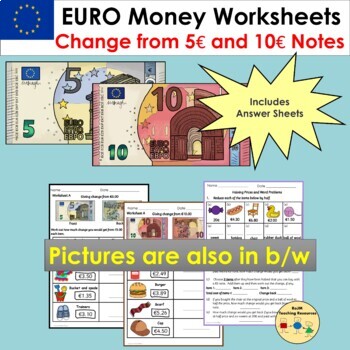 euro money teaching resources teachers pay teachers