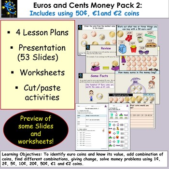 euro money teaching resources teachers pay teachers