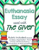 Euthanasia Essay with Rubric and Note-taking/Thesis help f