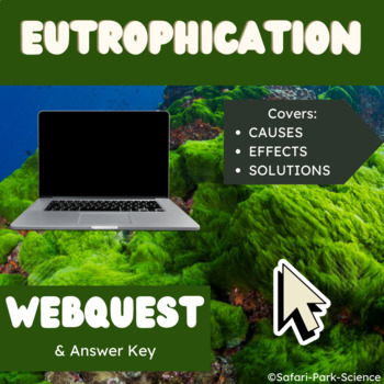 Preview of Eutrophication Webquest- MIDDLE & HIGH SCHOOL- NO PREP