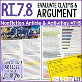 Evaluate Arguments & Claims RI.7.8 | Fortnite™ Battle: Parents Vs. Kids #7-15