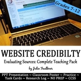 Evaluate Credibility & Validity of Online Sources Lesson, 