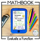 Evaluate a Function | Review Activity | Mathbook