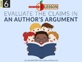 Evaluate the Claims in an Author's Argument