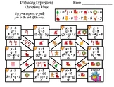 Evaluating Algebraic Expressions Activity: Christmas Math Maze