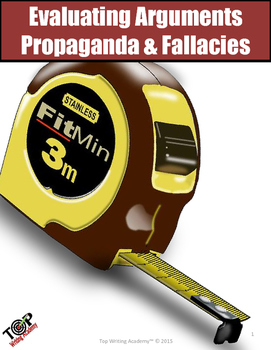 Preview of Argument Analysis Propaganda and Logical Fallacies