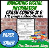 Evaluating Evidence: Crash Course Navigating Digital Infor
