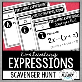 Evaluating Expressions | Scavenger Hunt