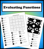 Evaluating Functions Color Worksheet
