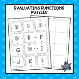Evaluating Functions Puzzles