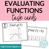 Evaluating Functions Task Cards