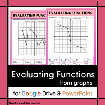Preview of Evaluating Functions from Graphs Digital Practice
