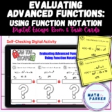 Evaluating Functions with Function Notation - Digital Esca