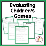 Evaluating Games | Child Development | Family and Consumer