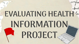 Evaluating Health Information & Finding Quality Health res